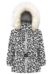 Dětská bunda Poivre Blanc W22-1005-BBGL/L Ski Jacket Leopard White