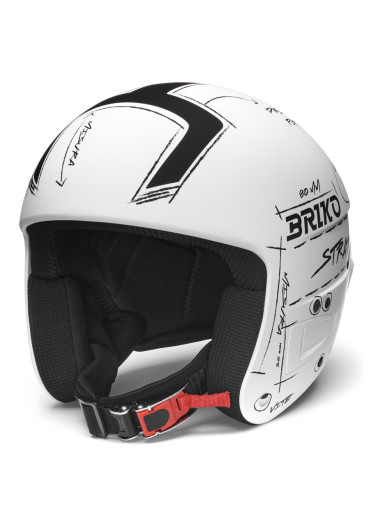 detail Helma Briko Vulcano Fis 6.8 Graphik-Matt White-Black