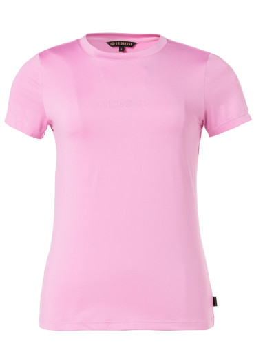 detail Dámské tričko Goldbergh Avery Short Sleeve Top Miami Pink