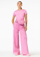náhled Dámské tričko Goldbergh Avery Short Sleeve Top Miami Pink