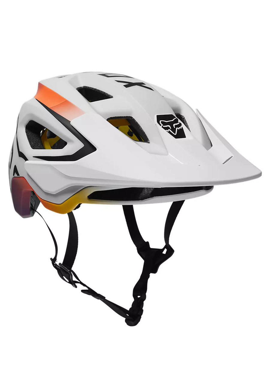 Cyklistická helma Fox Speedframe Vnish, Ce White | David sport Harrachov
