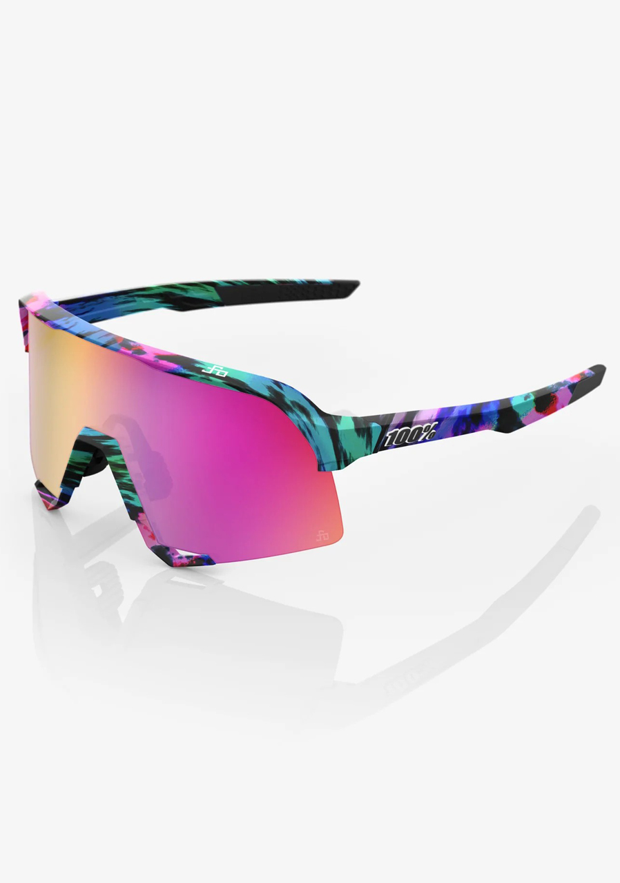 Sluneční brýle 100% S3 - Peter Sagan LE Soft Tact Tie Dye - Purple  Multilayer Mirror Lens | David sport Harrachov