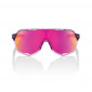 náhled Sluneční brýle 100% S2 - Polished Translucent Grey - Purple Multilayer Mirror Lens