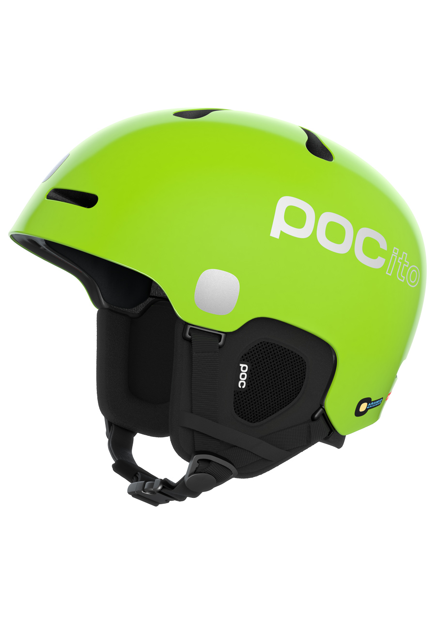 Dětská lyžařská helma POC POCito Fornix MIPS Fluo Yellow/Green | David  sport Harrachov