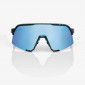 náhled Sluneční brýle 100% S3 Black Holographic HiPER Blue Multilayer Mirror Lens