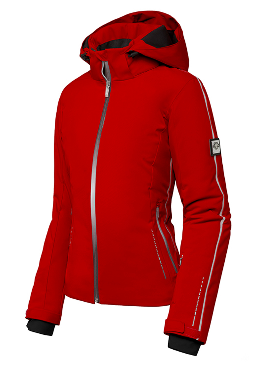 Dámská lyžařská bunda Descente Brynn červená | David sport Harrachov