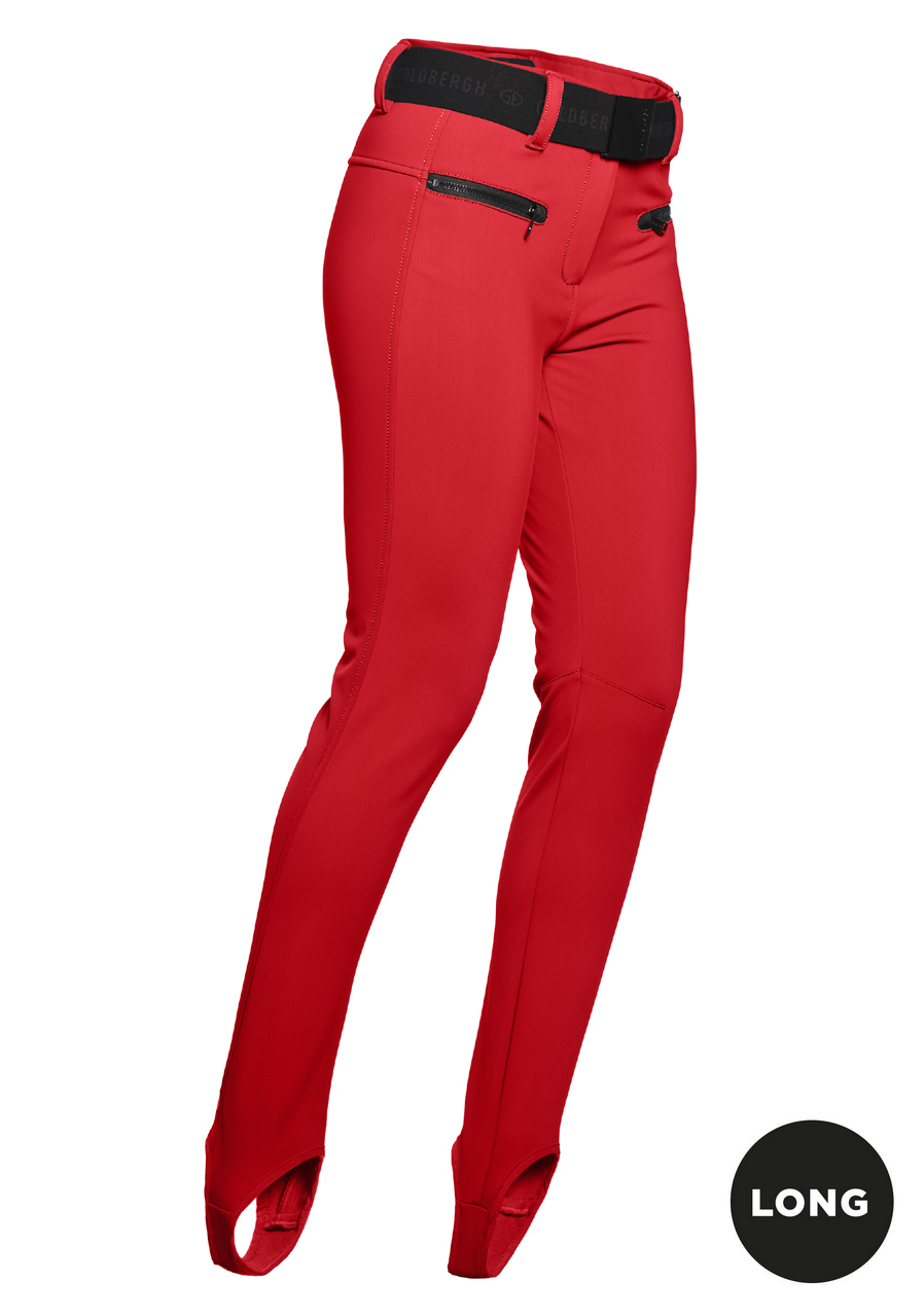 Dámské lyžařské kalhoty Goldbergh Paris Long Pant Red | David sport  Harrachov