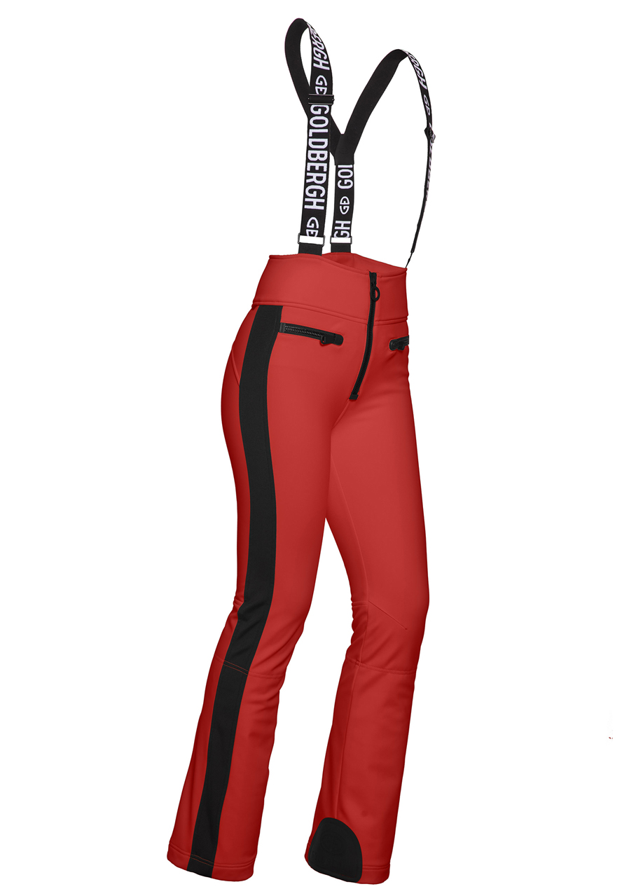 Dámské lyžařské kalhoty Goldbergh HIGH END ski pant RUBY RED | David sport  Harrachov