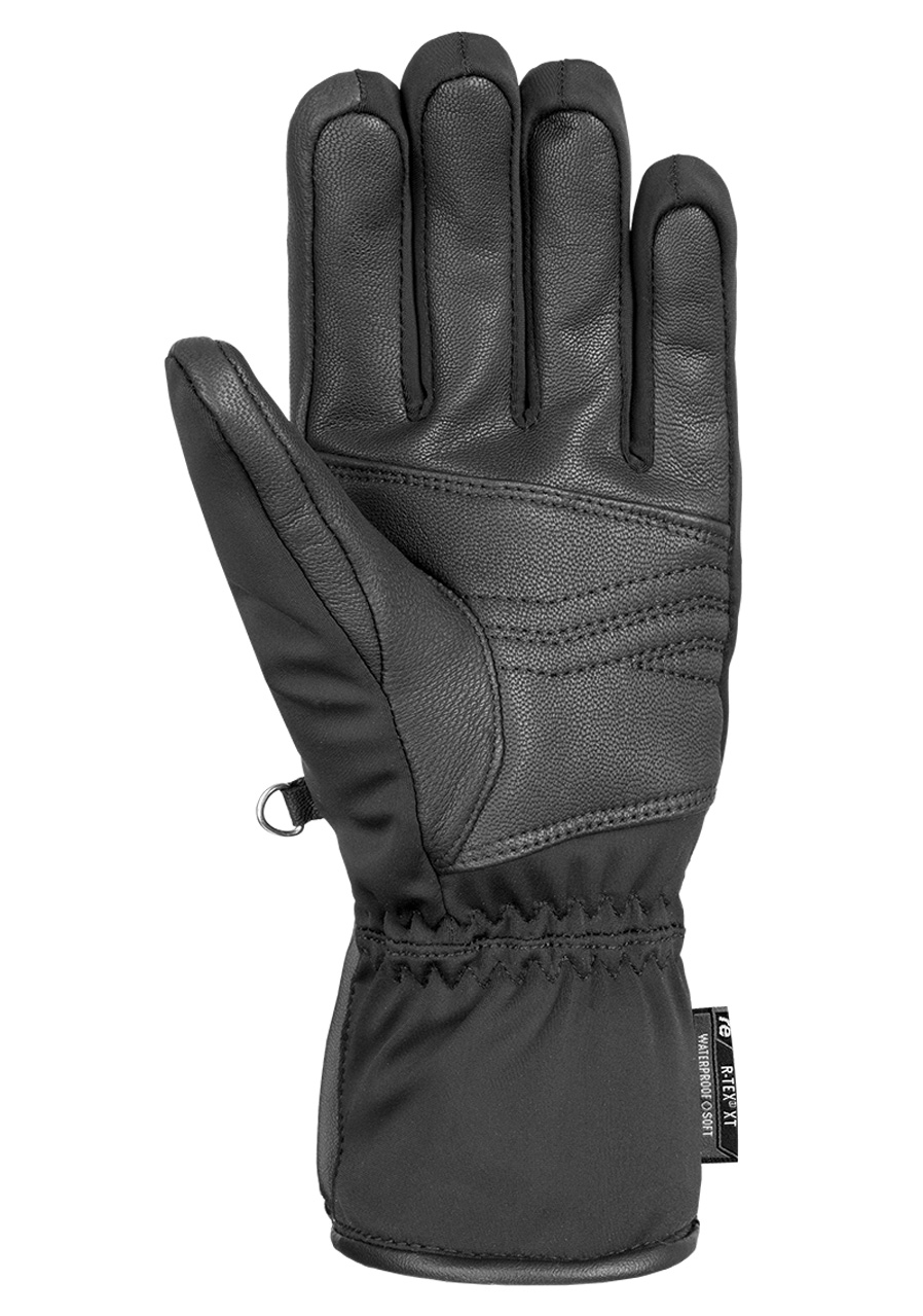 Dámské lyžařské rukavice REUSCH AMELIE XT BLACK/BLACK MELANGE/SILVER |  David sport Harrachov