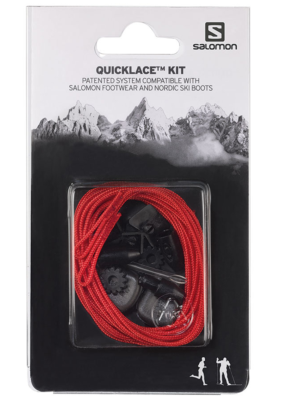 Tkaničky Salomon Quicklace Kit Red | David sport Harrachov