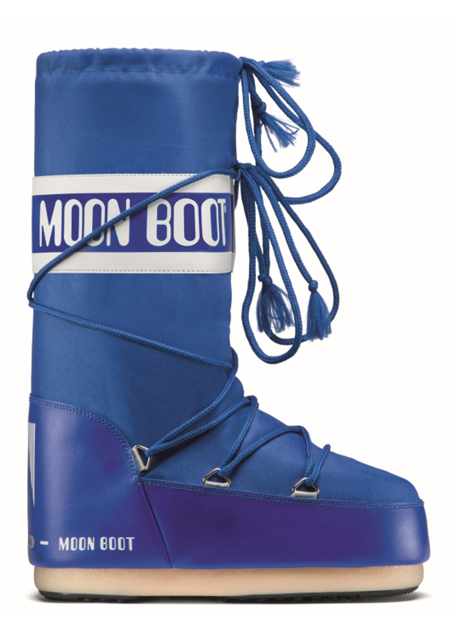 Dětské zimní boty Tecnica Moon Boot Icon Nylon Electric Blue JR | David  sport Harrachov