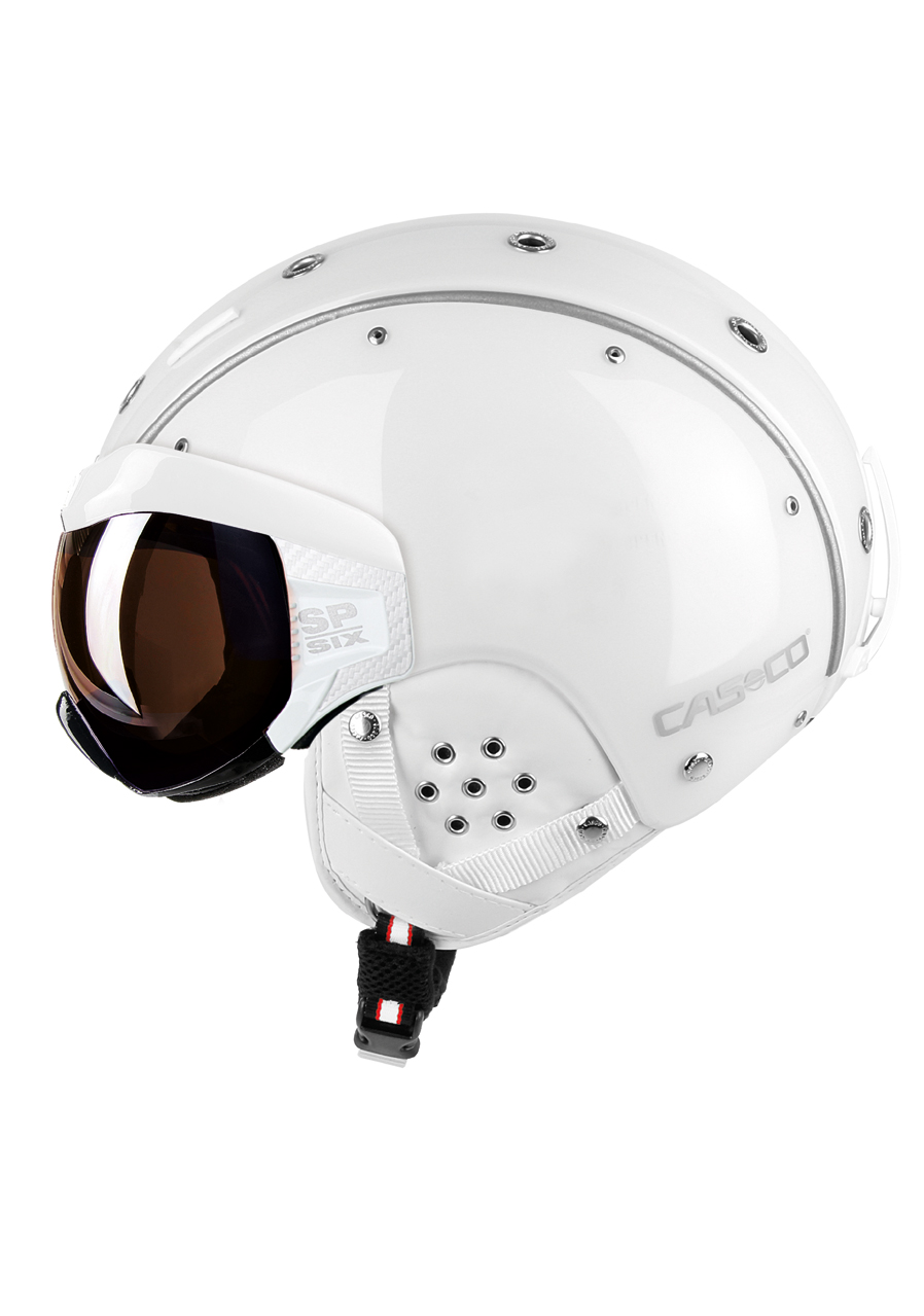 Lyžařská helma Casco SP-6 Visor White | David sport Harrachov