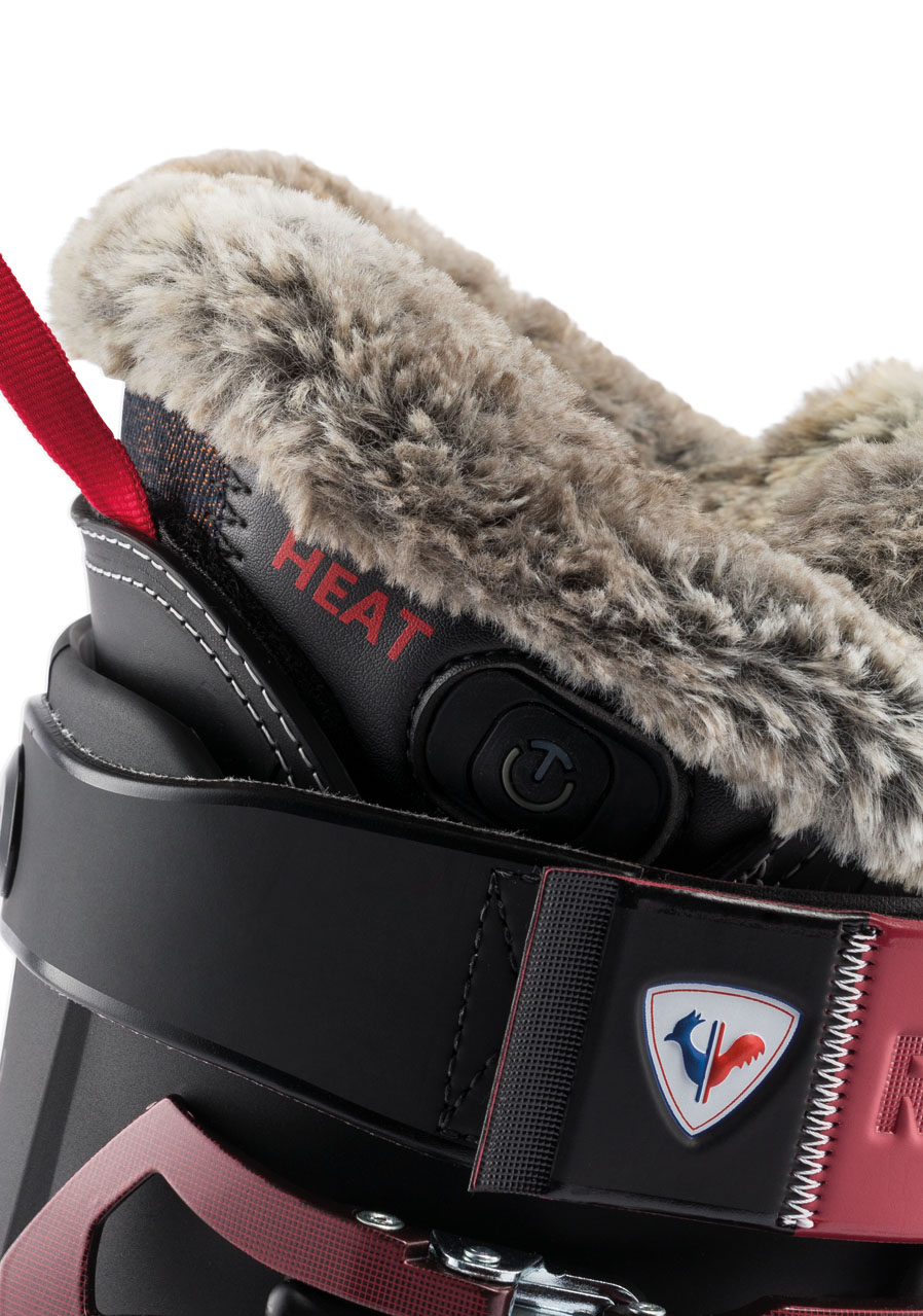 Dámské vyhřívané lyžařské boty Rossignol-Pure Heat black | David sport  Harrachov