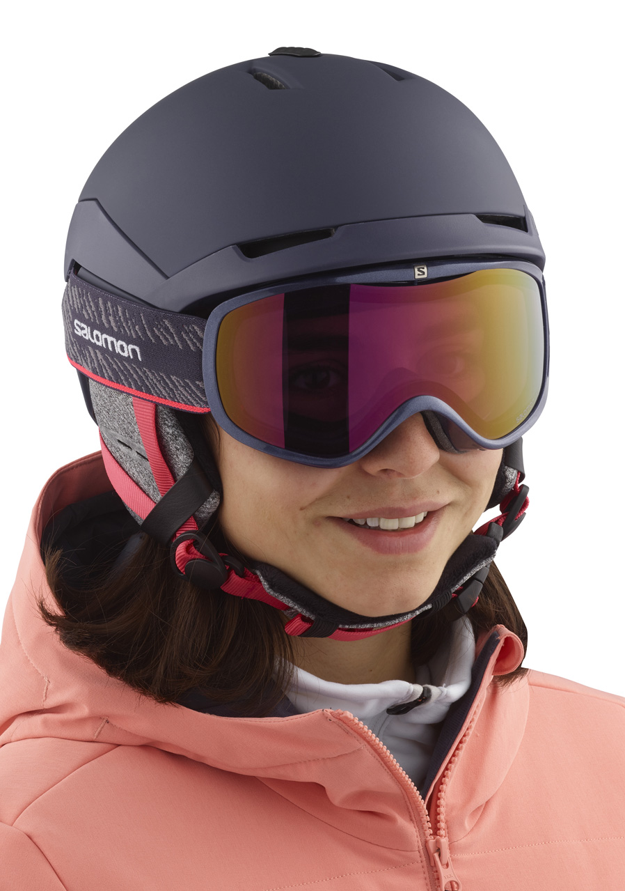 Dámská lyžařská helma Salomon QUEST W Blueberry | David sport Harrachov