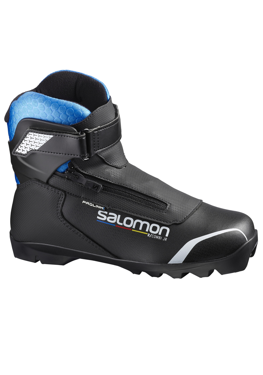 Dětské boty na běžky Salomon R/Combi Prolink Jr | David sport Harrachov