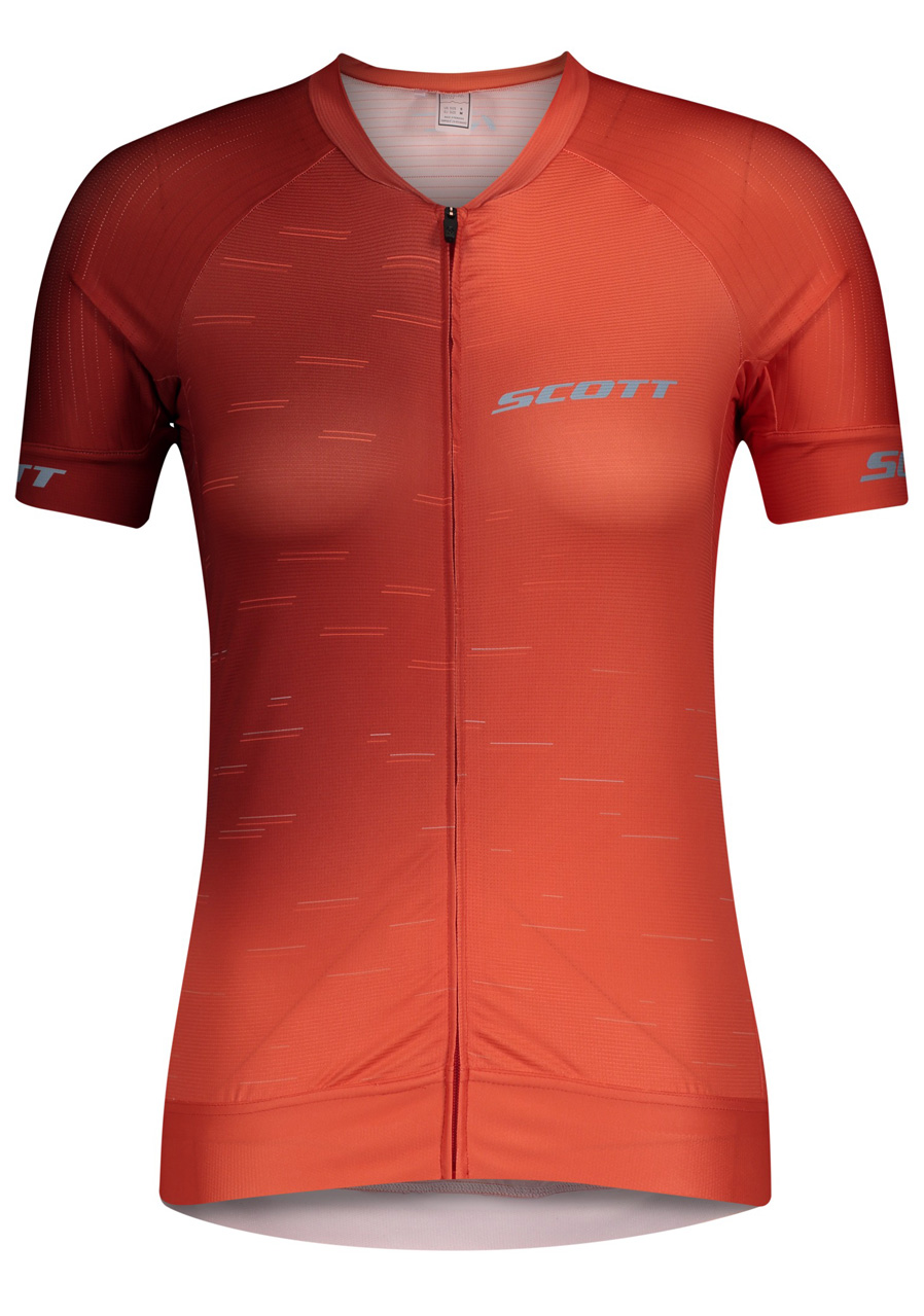 Dámský cyklistický dres Scott Shirt W's RC Pro s/sl Fla Re/Gl Bl | David  sport Harrachov