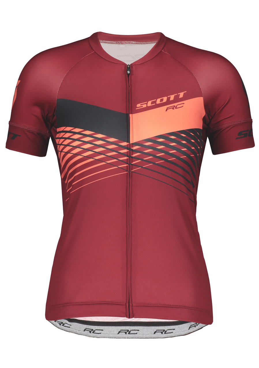 Dámský cyklodres Scott Shirt W's RC Pro s/sl red/pink | David sport  Harrachov