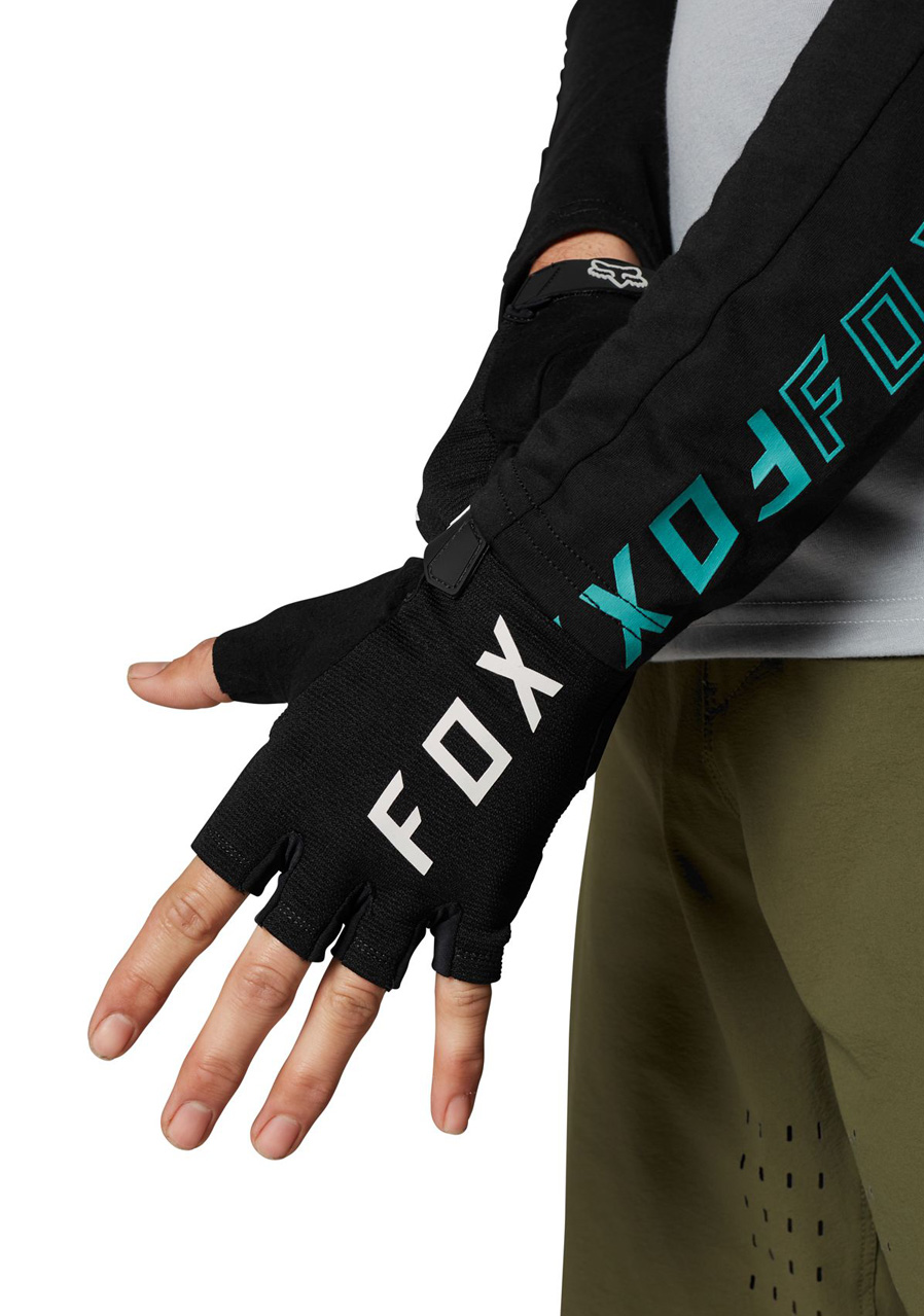 Cyklistické rukavice Fox Ranger Glove Gel Short Black | David sport  Harrachov