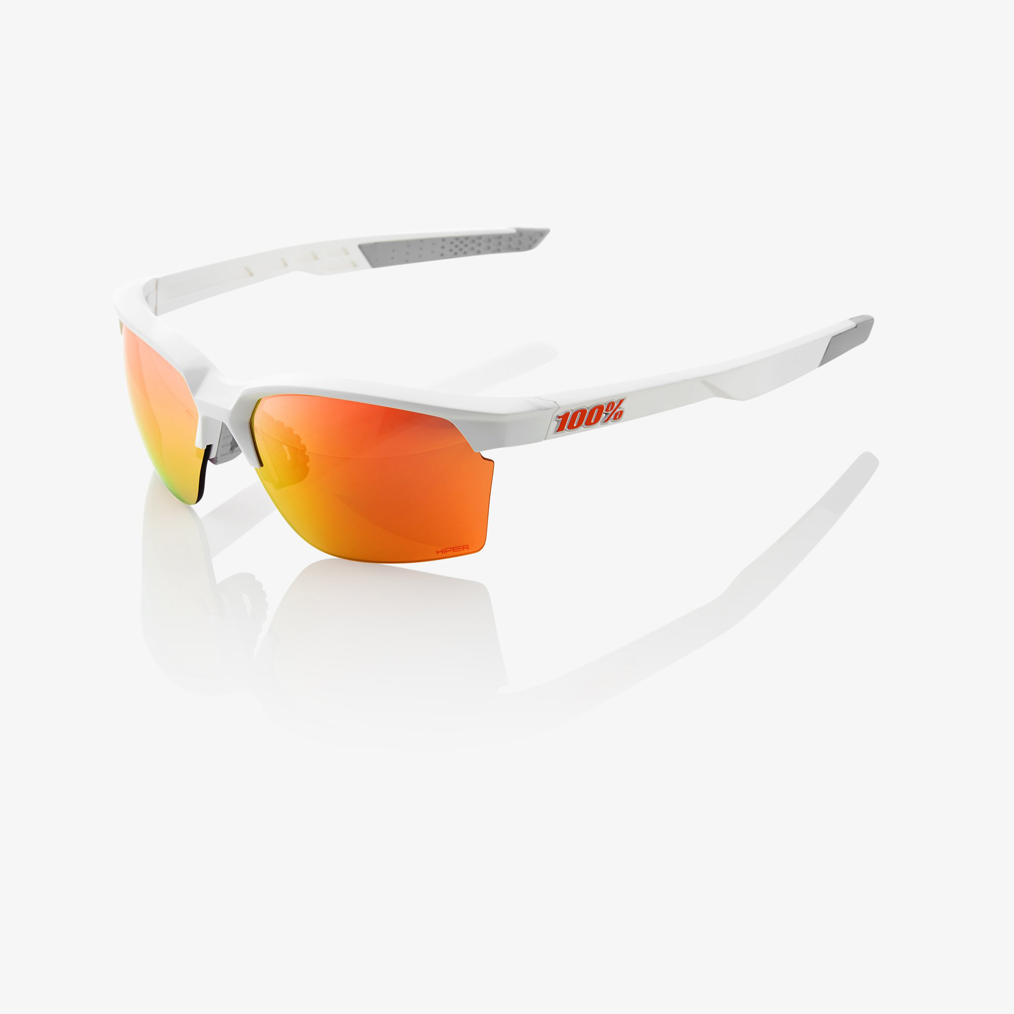 Sluneční brýle 100% Sportcoupe Matte White-Hiper | David sport Harrachov